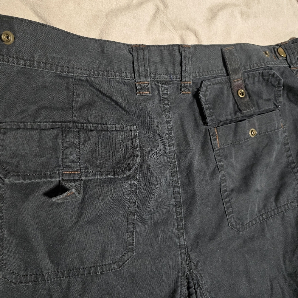 Vintage Black Maxi Cargo Skirt - Picture 8 of 9